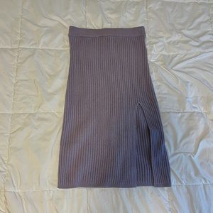 Hollister Ultra High-Rise Sweater-Knit Midi Skirt